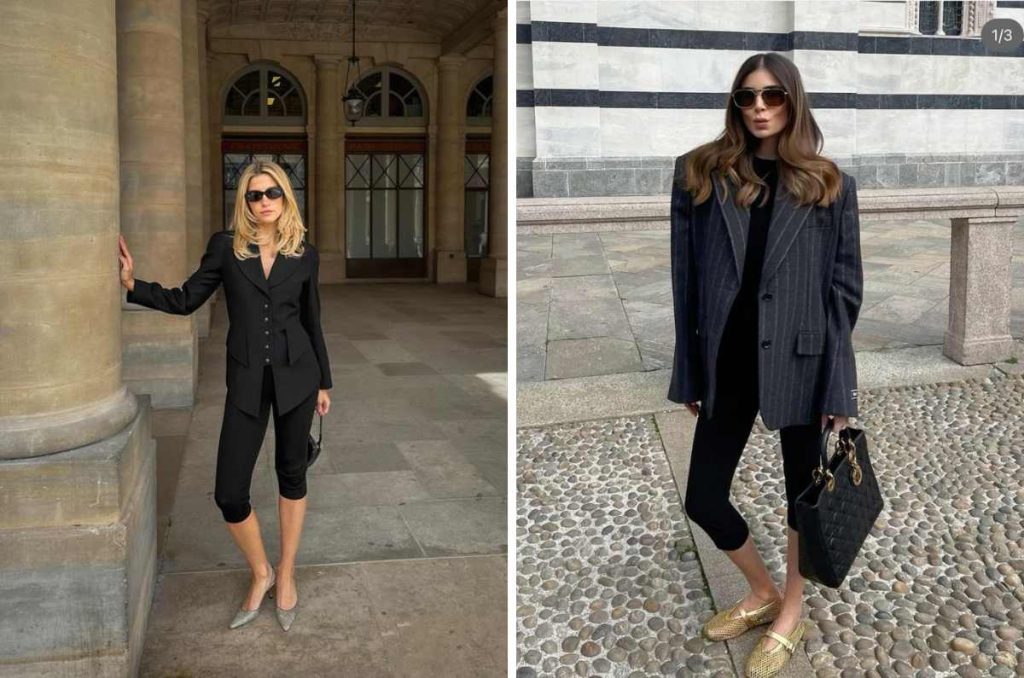 7 outfits con pantalones capri para ir a trabajar y verte formal 2