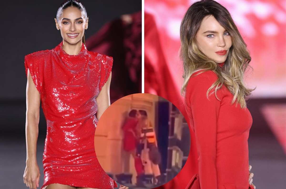 Renata Notni abrazando a Belinda mientras llora es el video más hermoso que verás hoy