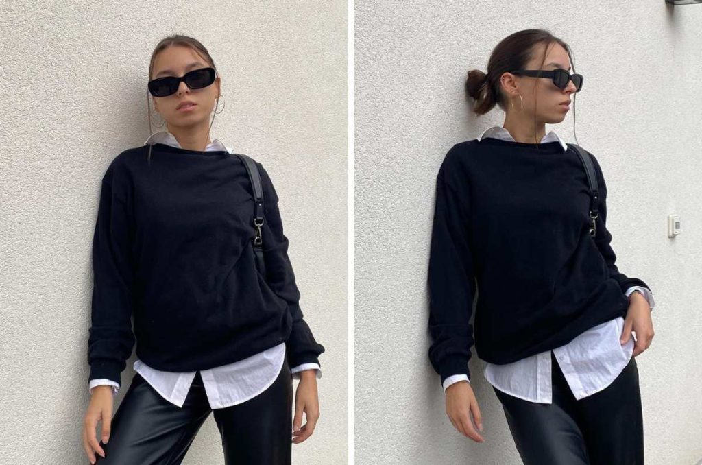 7 looks con suéteres calientitos para lucir arreglada en las tardes frías 2