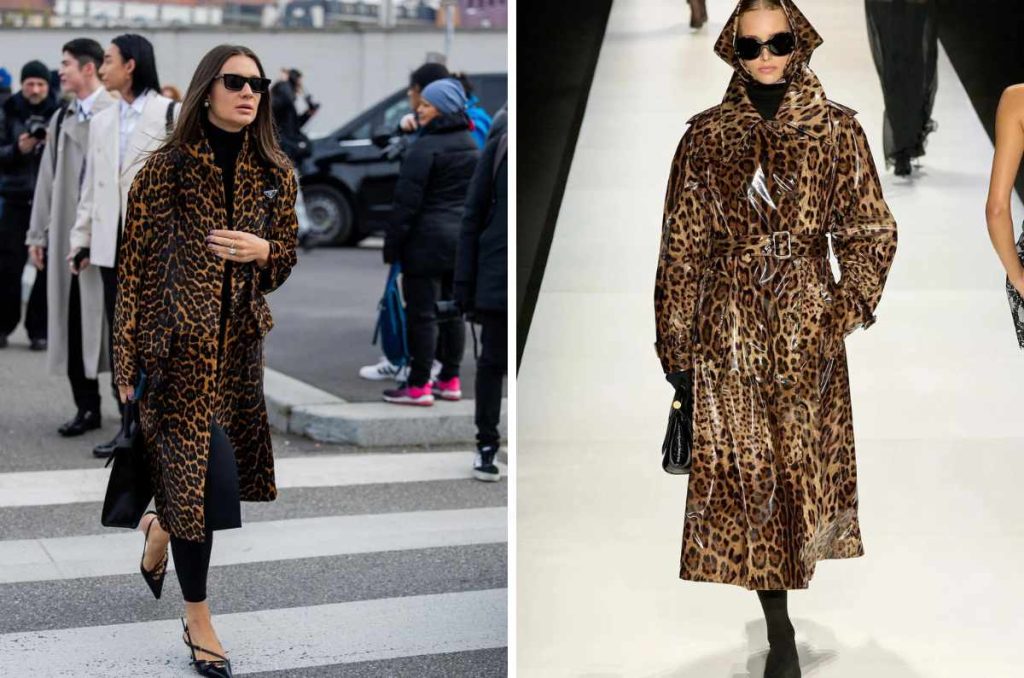 Kate Moss muestra como llevar abrigo animal print con botas negras si tienes más de 50+ 3