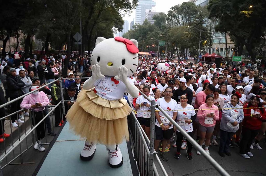 Todavía puedes ser parte de la carrera Hello Kitty Guadalajara