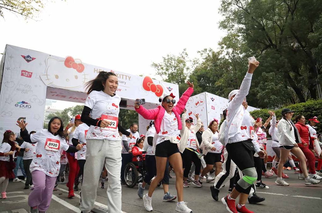Todavía puedes ser parte de la carrera Hello Kitty Guadalajara