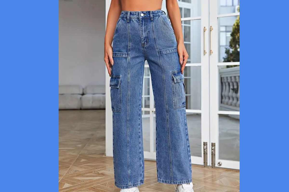 Jeans cargo: outfits denim para usar con ropa casual y cómoda