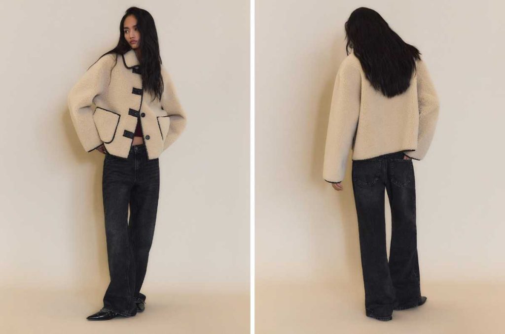 El abrigo de Stradivarius más popular en redes: la tendencia de borrega que necesitas este invierno  2