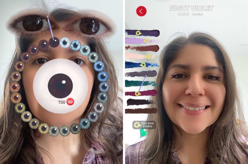 Con este filtro puedes ver qué color de delineador resaltan tus ojos 0