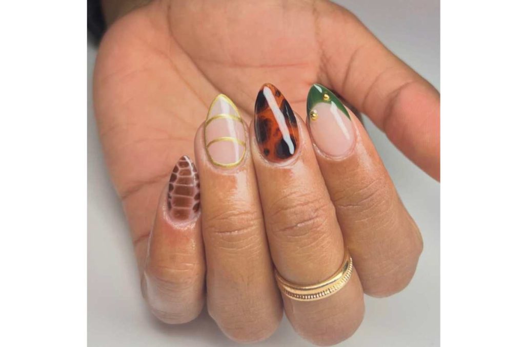 10 diseños de uñas almendra perfectos para lucir este enero 7