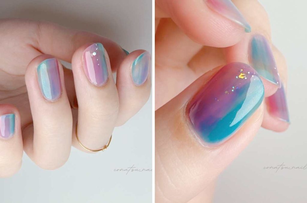 10 diseños de uñas coreanas súper elegantes para lucir un mani diferente 1