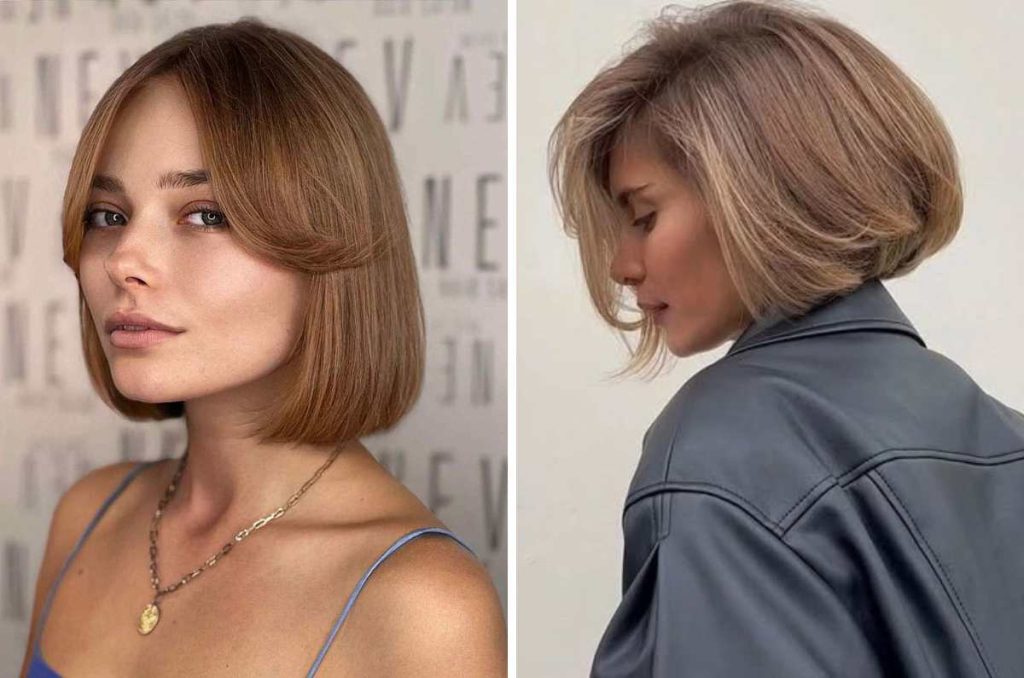 corte de cabello corto bob redondo