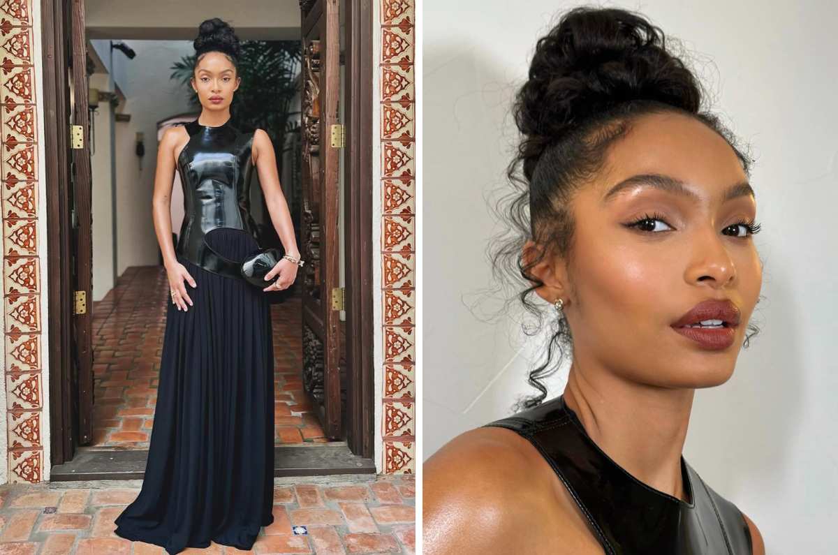 Los mejores maquillajes para complementar un look total black
