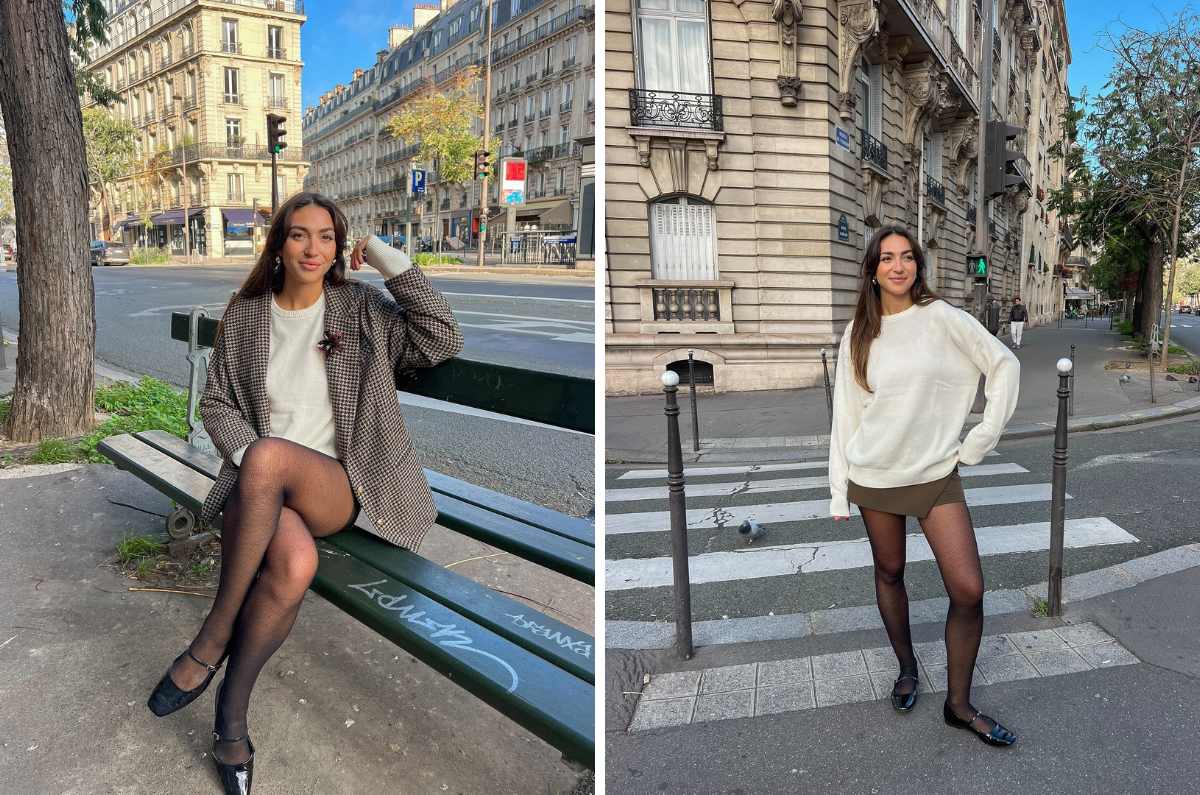 8 outfits en capas para los días frescos pero calurosos