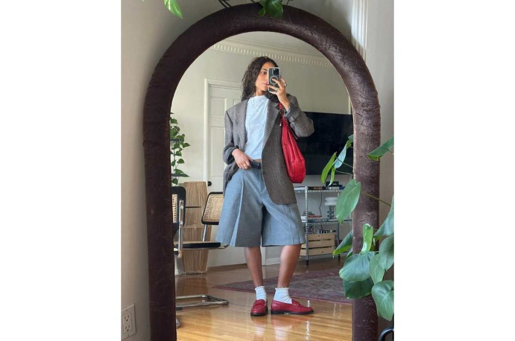 5 outifits con mocasines ideales para ir a la oficina cómoda pero arreglada 3