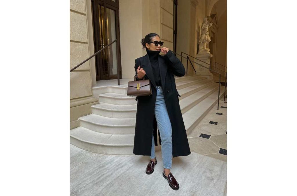 5 outifits con mocasines ideales para ir a la oficina cómoda pero arreglada 5