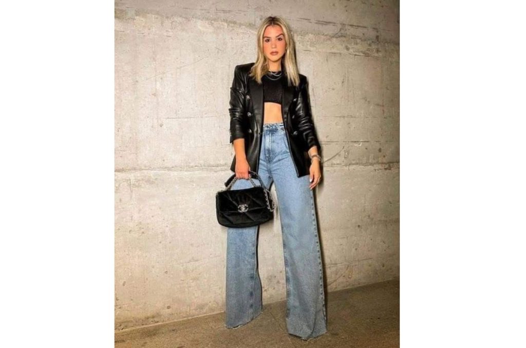 Cuáles blusas combinar con pantalones anchos para un look perfecto 1