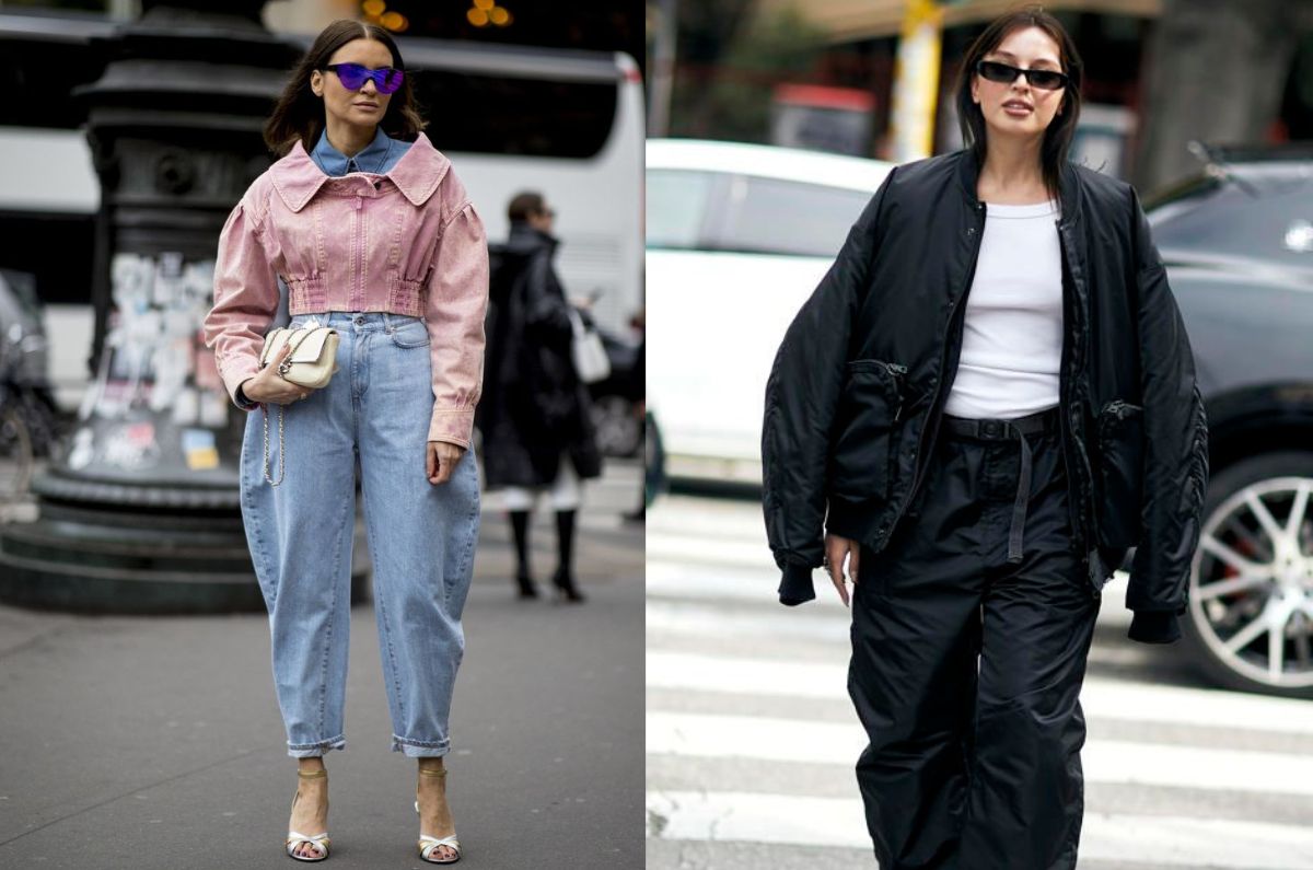 Errores más comunes al combinar pantalones anchos