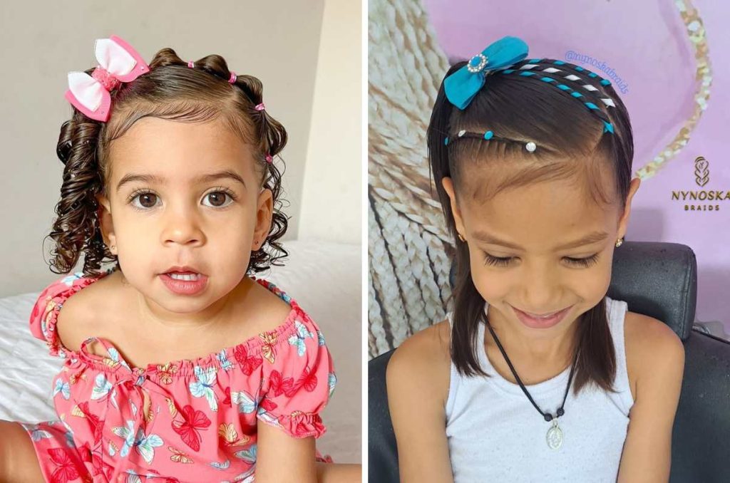 Peinados rápidos y bonitos para niñas con cabello corto
