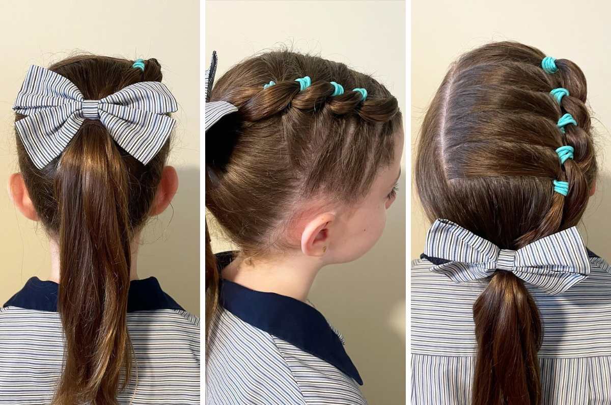 Trucos y tips para hacer que el peinado de tu hija dure todo el día 