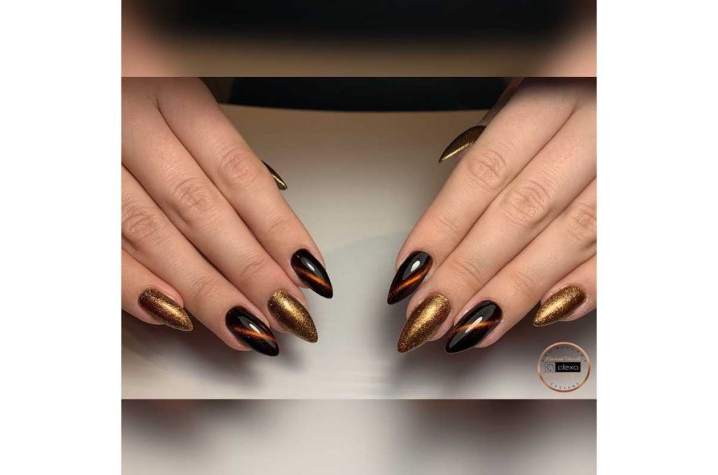 Uñas cuarzo ojo de tigre: el mani perfecto para noviembre 0