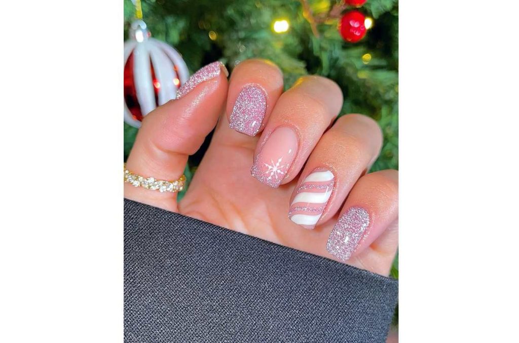 Uñas glitter
