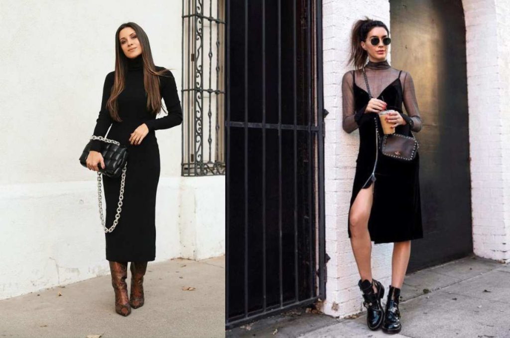 Botas SÍ van con vestidos