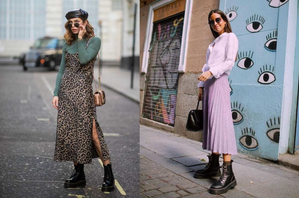 Botas SÍ van con vestidos