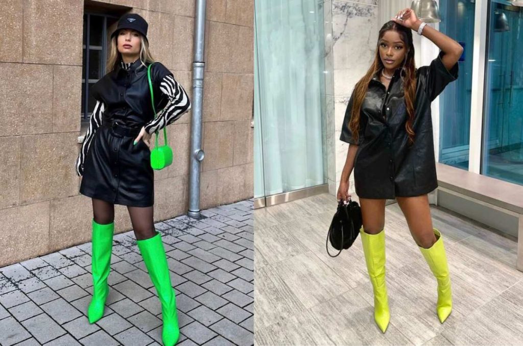 Botas SÍ van con vestidos