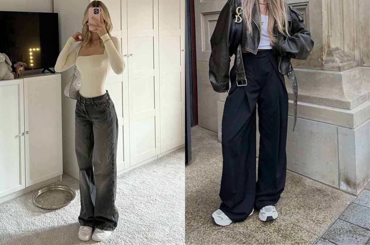 5 looks con pantalones baggy perfectos si tienes más de 40+