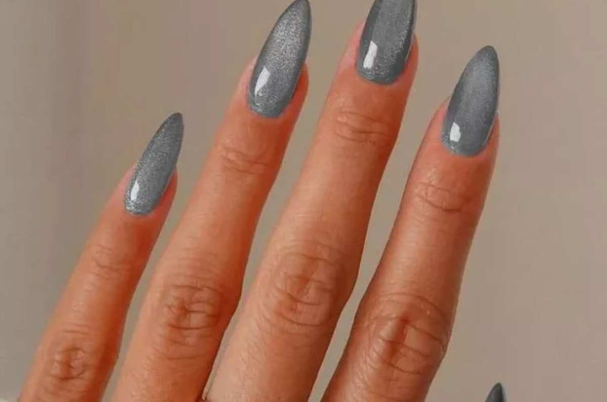 5 uñas almendradas HERMOSAS con efecto «cat eye»