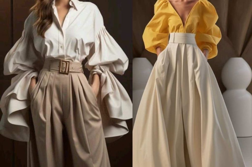Mangas globo con look oversize