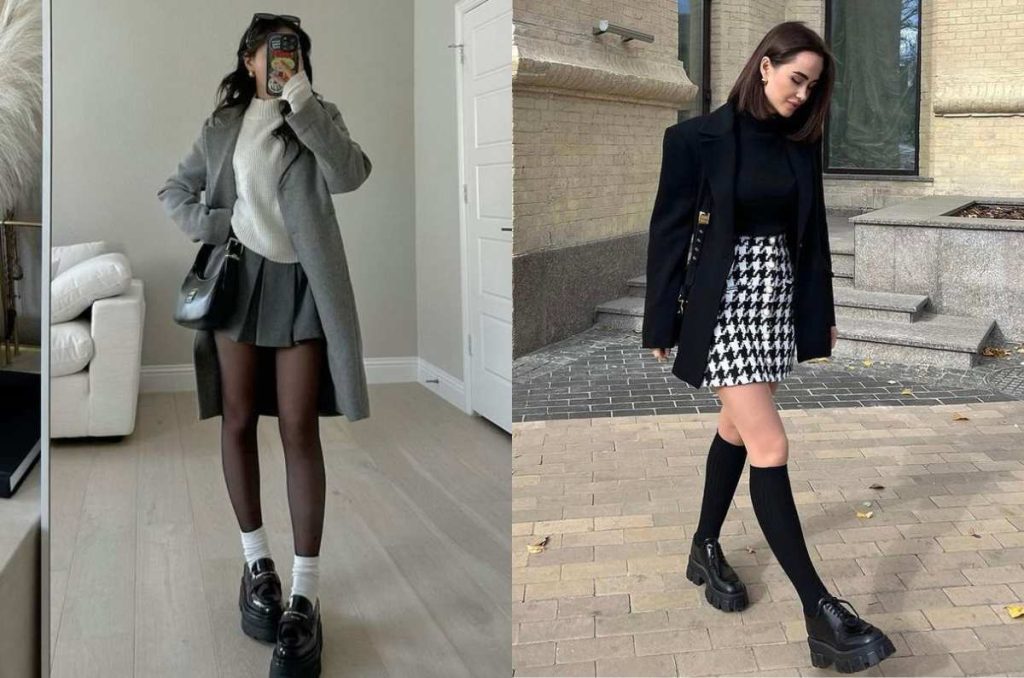 Outfits con calcetas largas