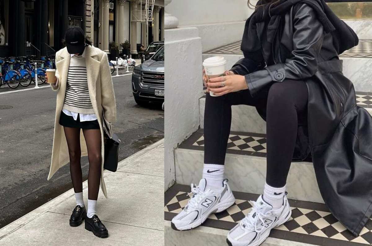 5 outfits con calcetas largas que te harán lucir a la moda