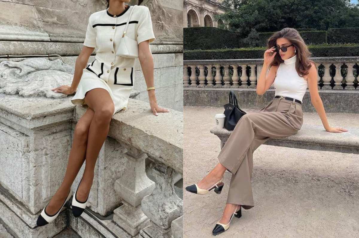 6 outfits con zapatos de bailarina que son ELEGANTES para la oficina