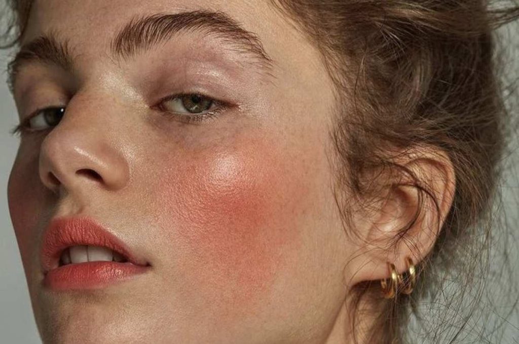 qué es el maquillaje “wind burn”