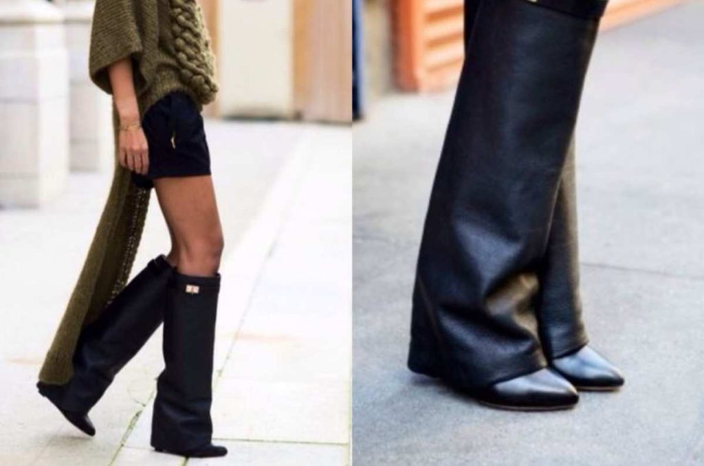 Dupe botas "Shark Lock" de Givenchi