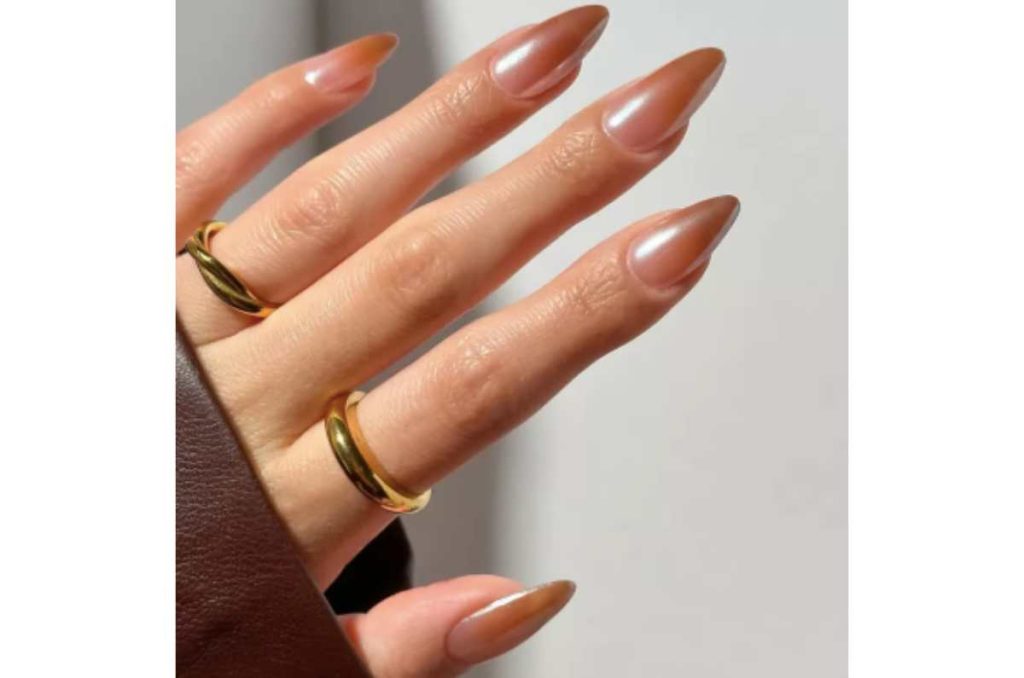 uñas caramelo