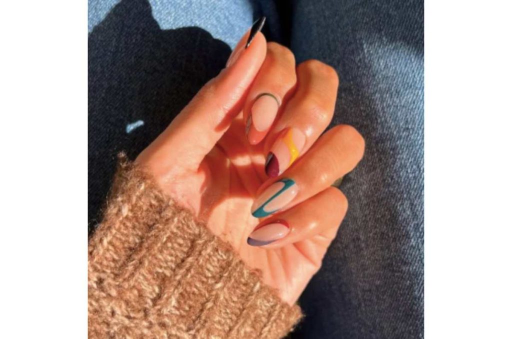 Diseño de uñas geométricas