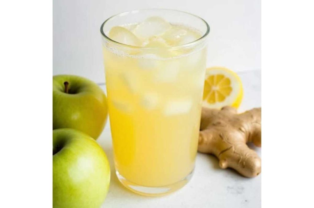 jugo con gengibre