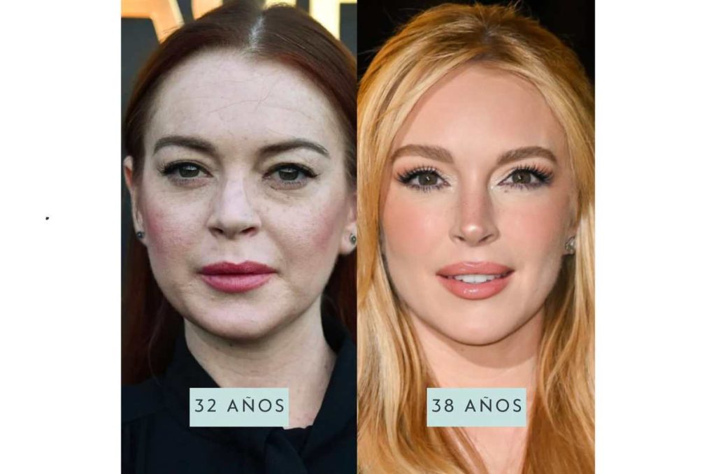 Cómo se veía Lindsay Lohan antes