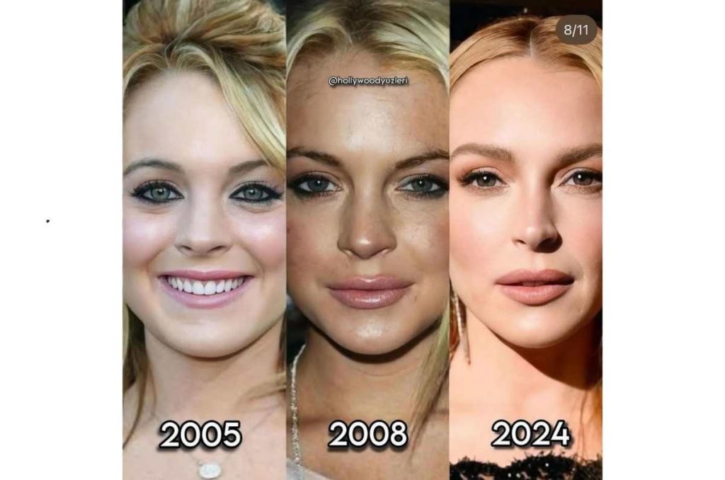 Cómo ha evolucionado Lindsay Lohan