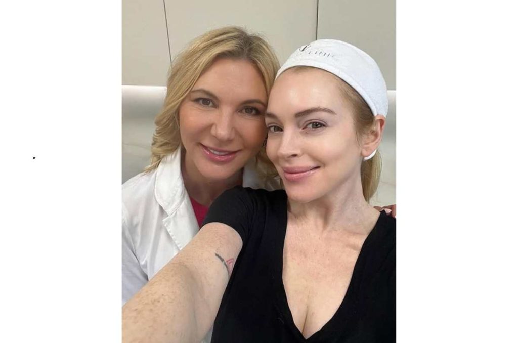 Lindsay Lohan doctora estética