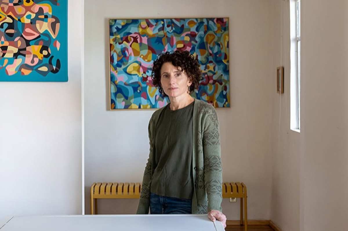 Lucrecia Sodo: arquitecta y artista de formas abstractas 