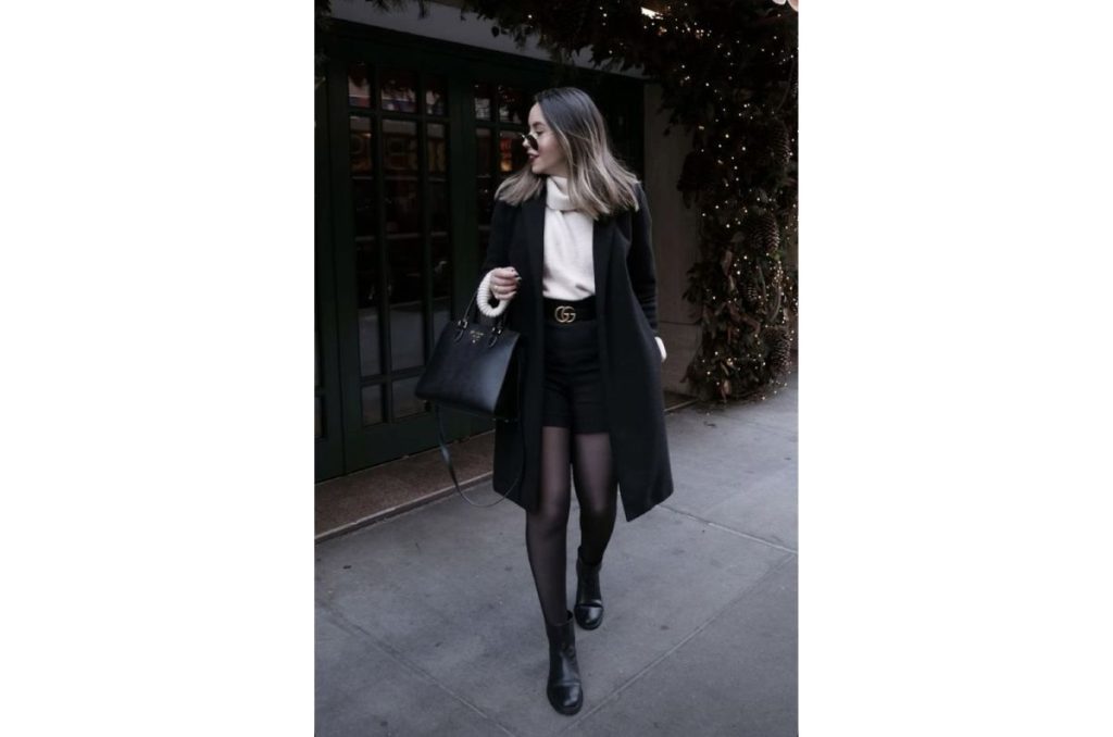 Outfits con abrigo para lucir arreglada y cómoda en el trabajo 3