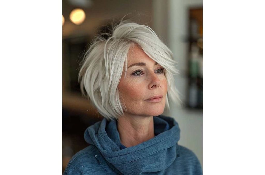 Pixie bob: la mejor opción entre los cortes de cabello corto para mujeres de 40 años 3