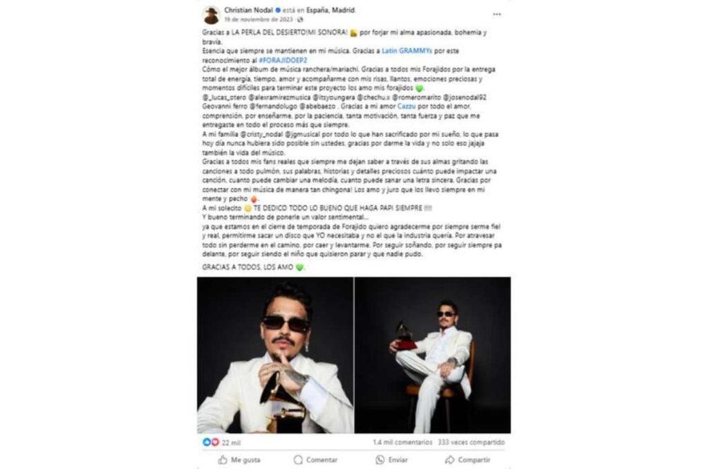 Nodal reacciona ante la poderosa canción que Cazzu hizo contando su duelo 1