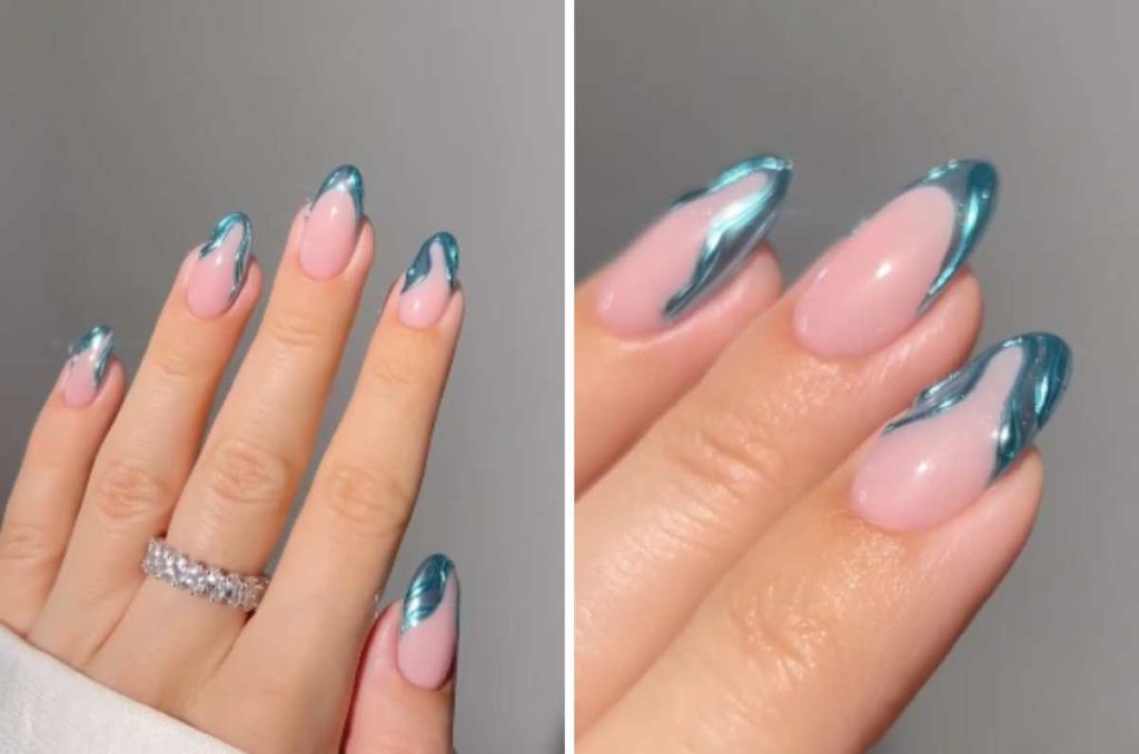 uñas metálicas acuario