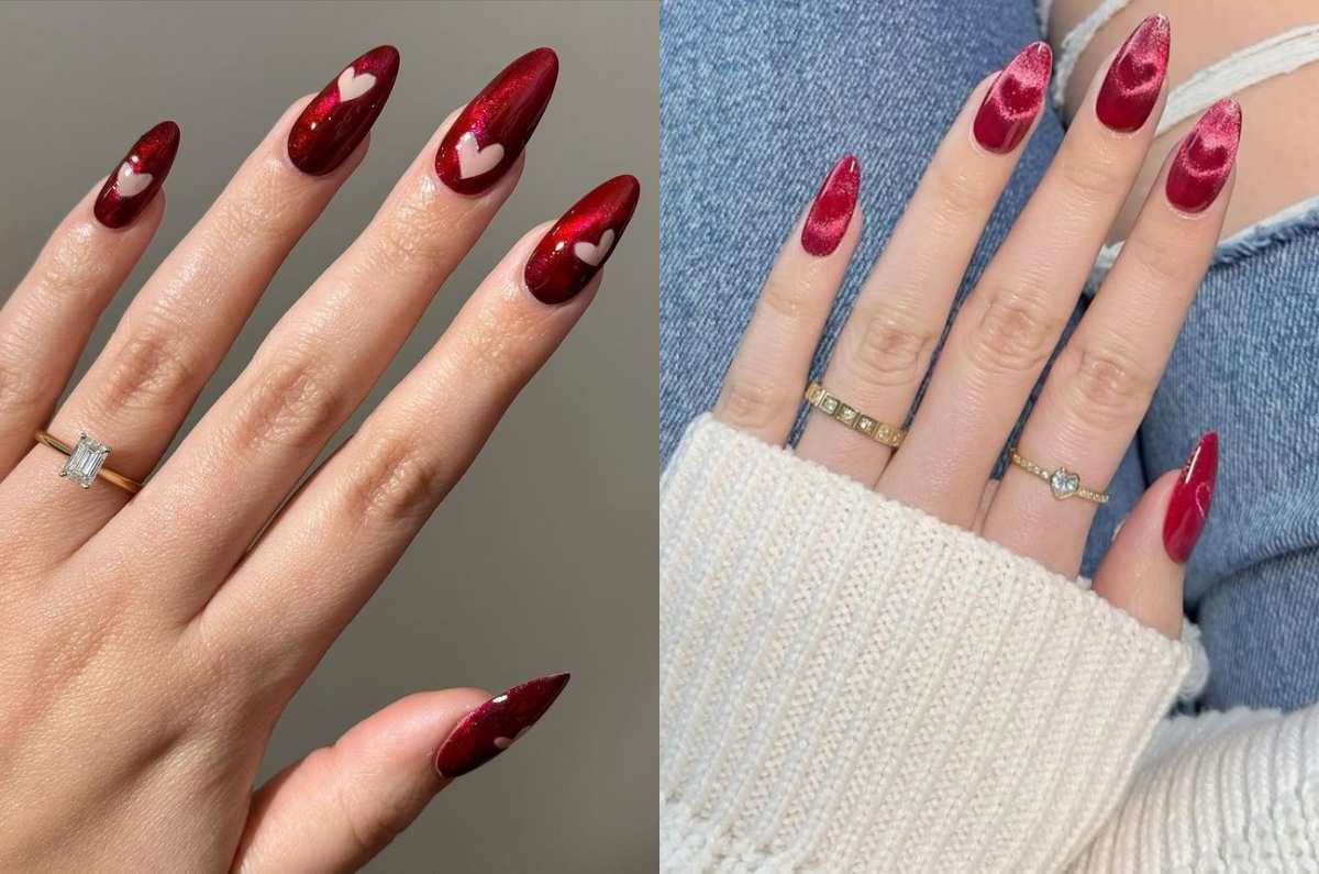 Pinterest | Uñas velvet 