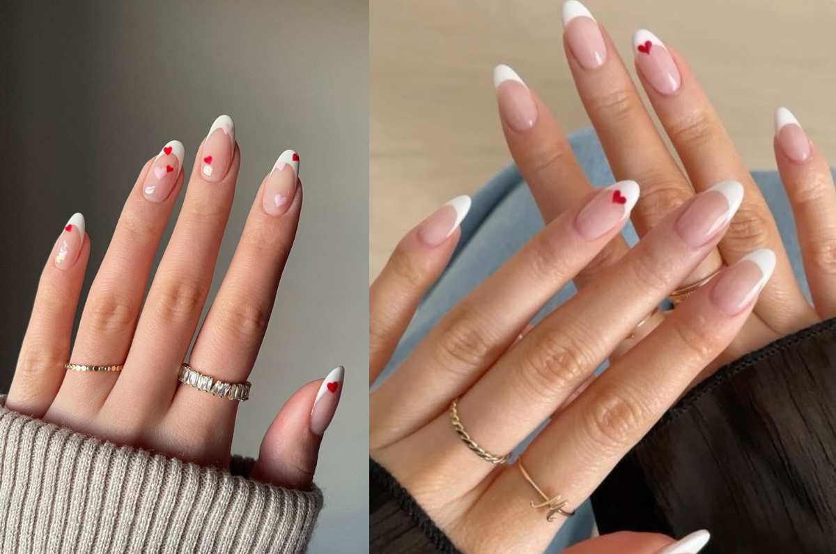 Pinterest | Uñas clásico francés  fances 