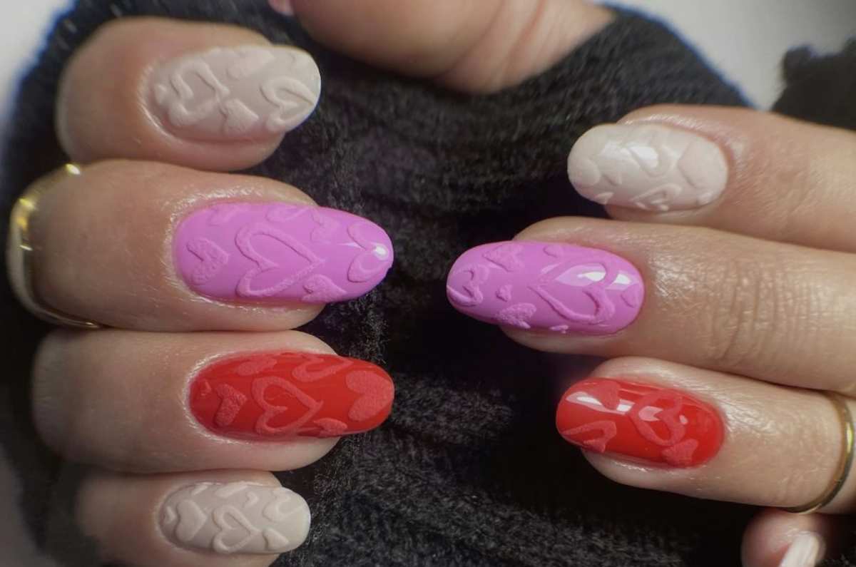 Pinterest | Uñas estilo tejido