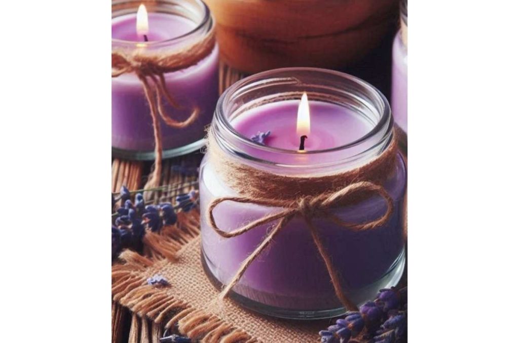 Momentos para usar velas aromáticas de lavanda