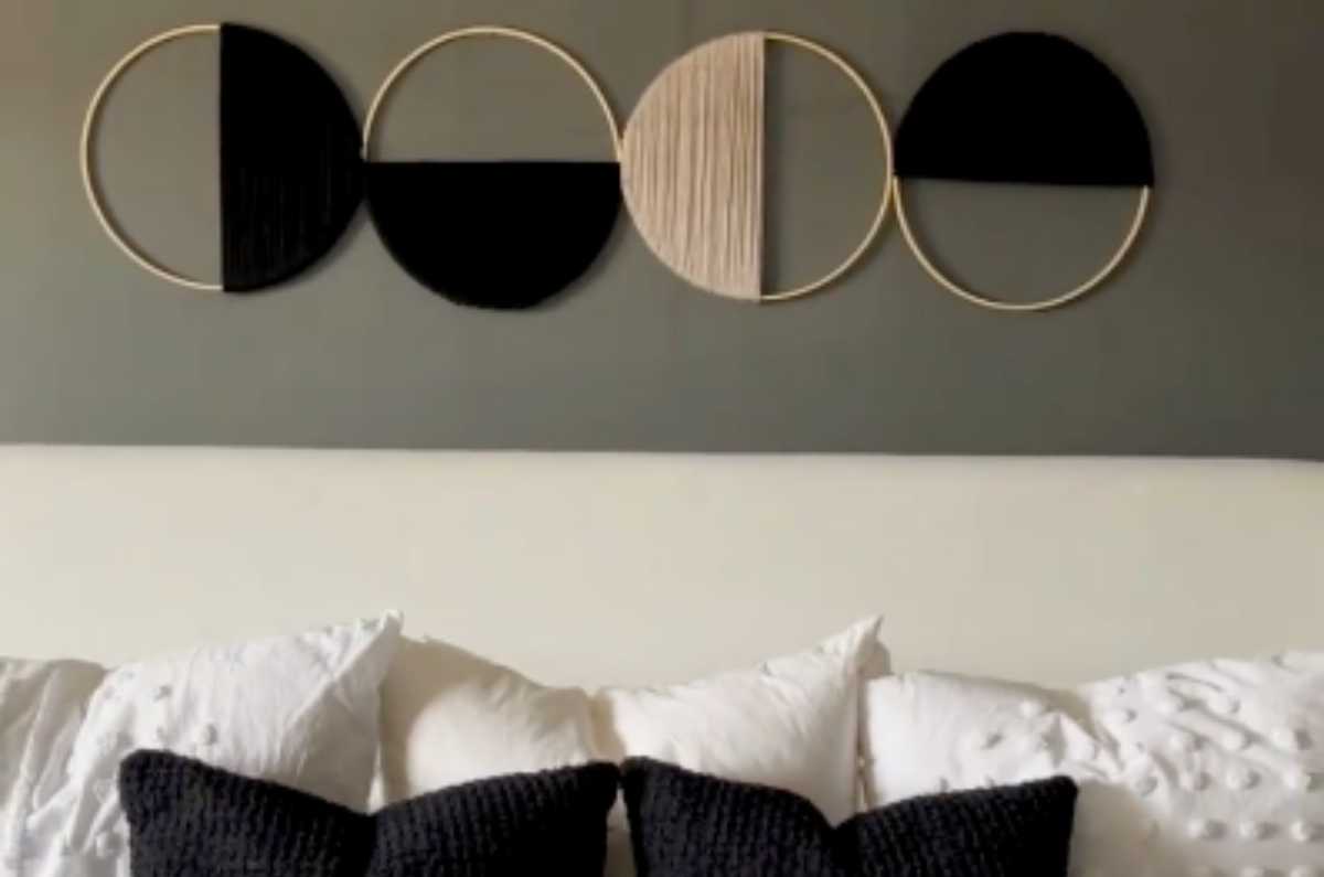 3 manualidades fáciles con aros de madera ideales para decorar tu casa 