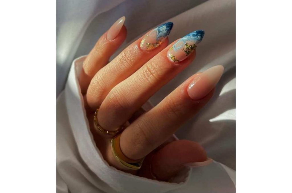 Ideas de uñas acrílicas "Beach Nails"